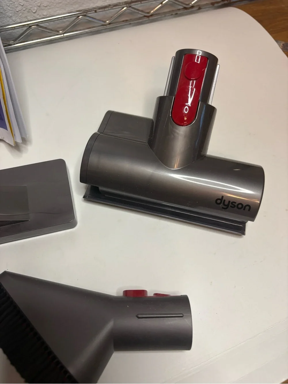 Dyson Grey and Red Vacuum Accessory Tool Kit